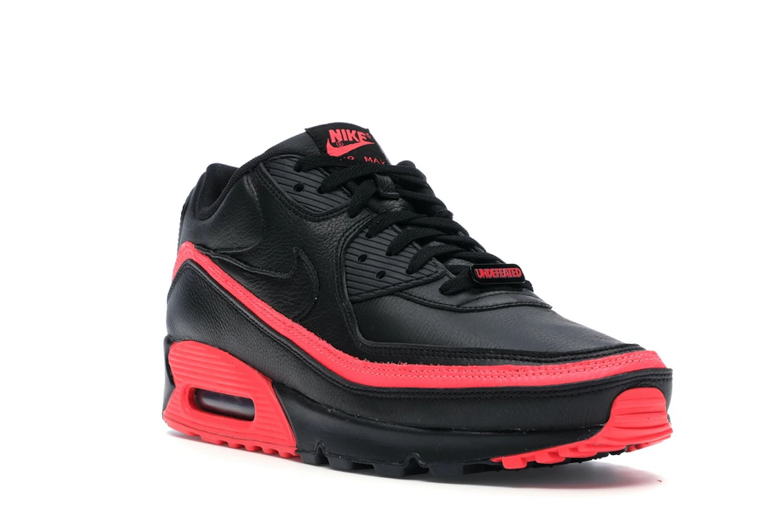 Nike Air Max 90 Undefeated Black Solar Red