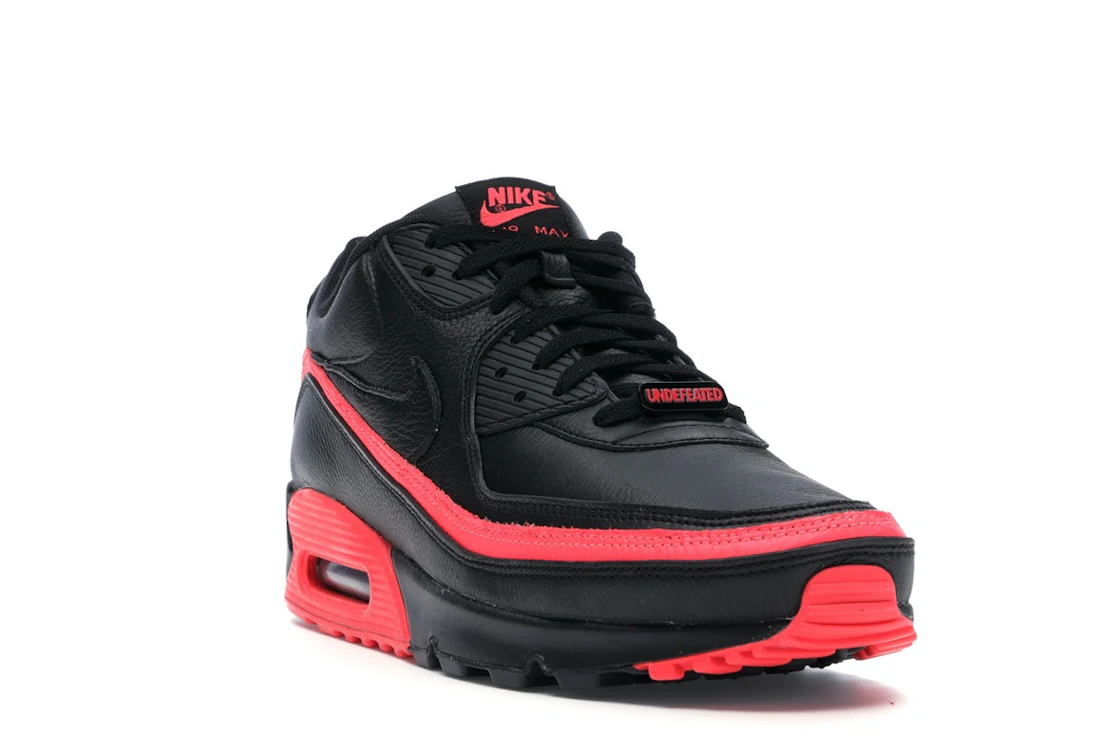Nike Air Max 90 Undefeated Black Solar Red