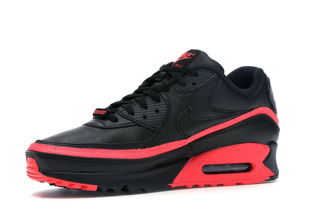 Nike Air Max 90 Undefeated Black Solar Red