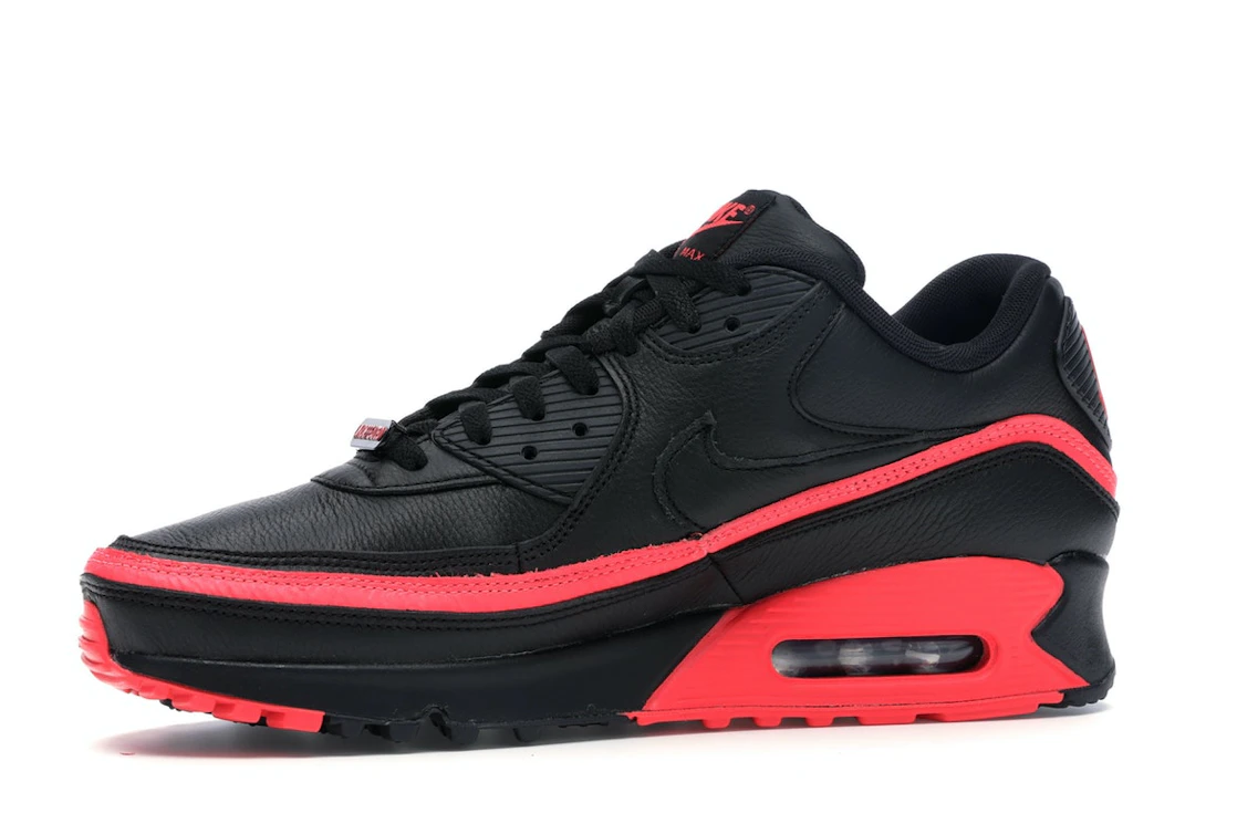 Nike Air Max 90 Undefeated Black Solar Red