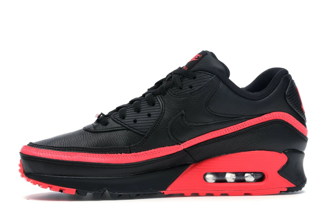 Nike Air Max 90 Undefeated Black Solar Red
