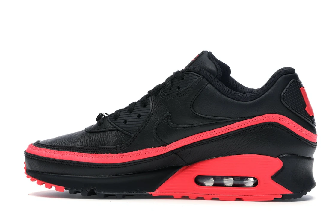 Nike Air Max 90 Undefeated Black Solar Red