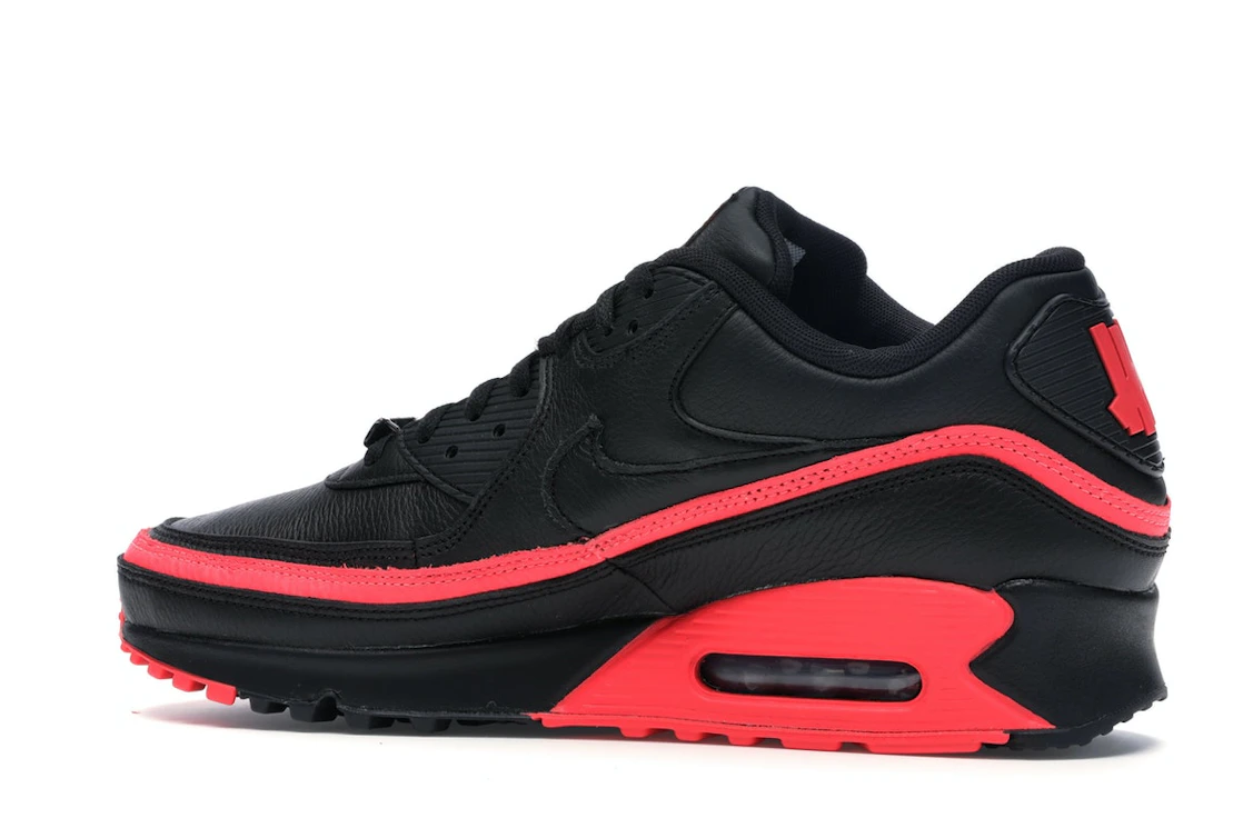 Nike Air Max 90 Undefeated Black Solar Red