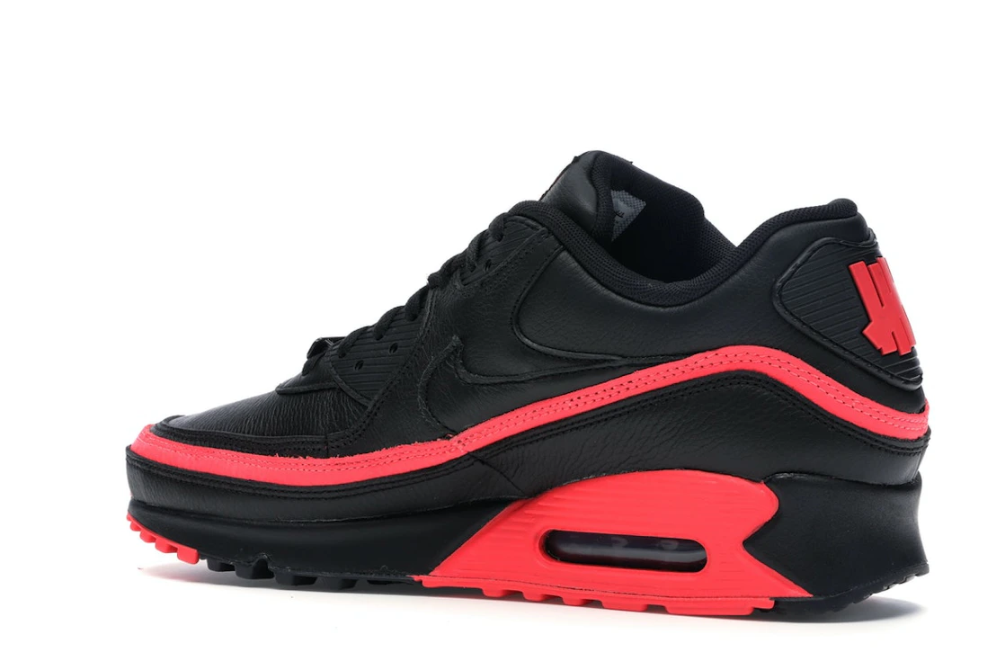 Nike Air Max 90 Undefeated Black Solar Red