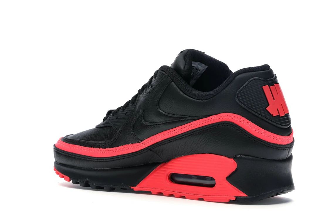 Nike Air Max 90 Undefeated Black Solar Red