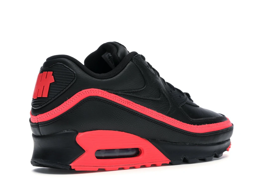 Nike Air Max 90 Undefeated Black Solar Red