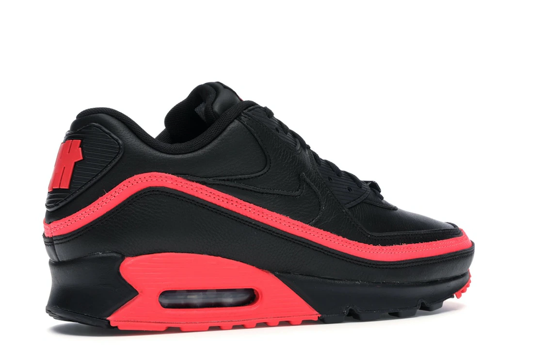 Nike Air Max 90 Undefeated Black Solar Red