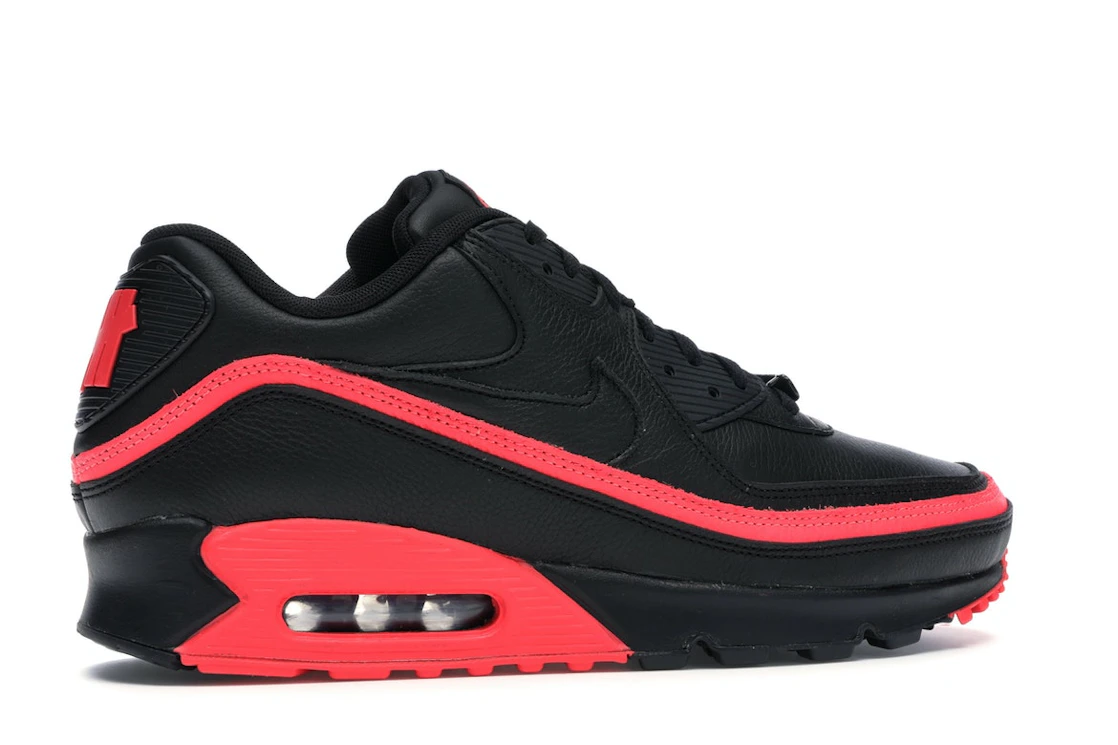 Nike Air Max 90 Undefeated Black Solar Red
