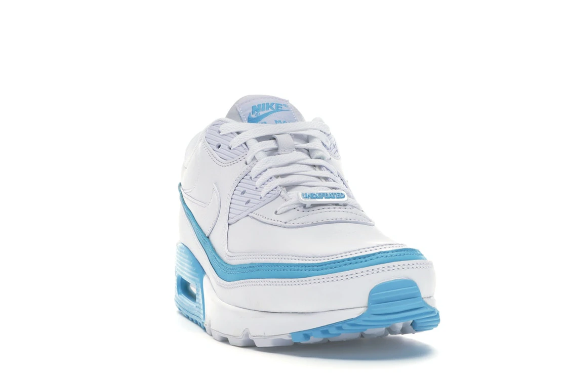 Nike Air Max 90 Undefeated White Blue Fury