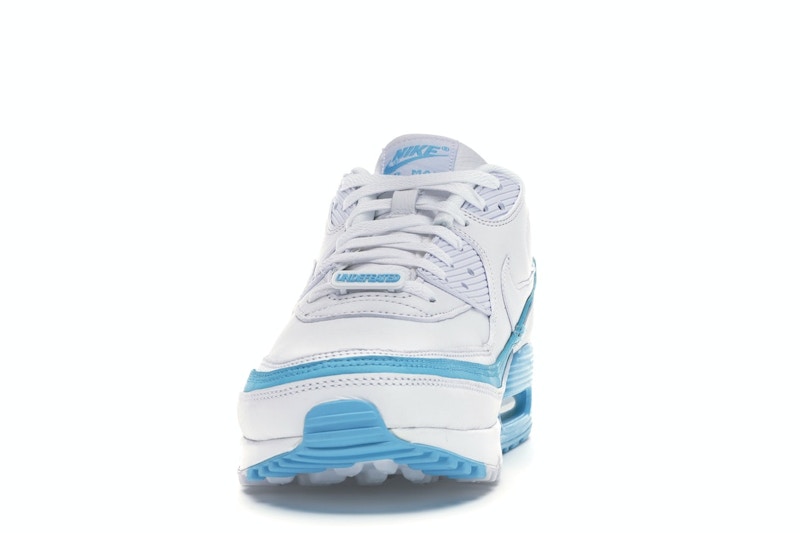 Nike Air Max 90 Undefeated White Blue Fury