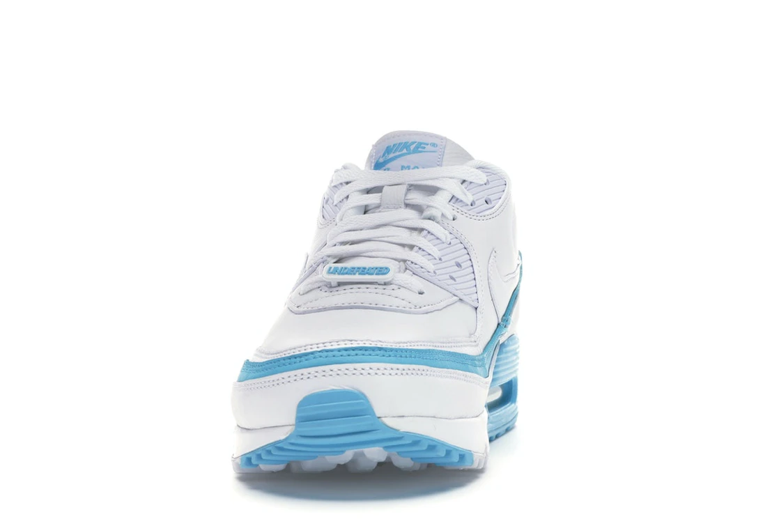 Nike Air Max 90 Undefeated White Blue Fury