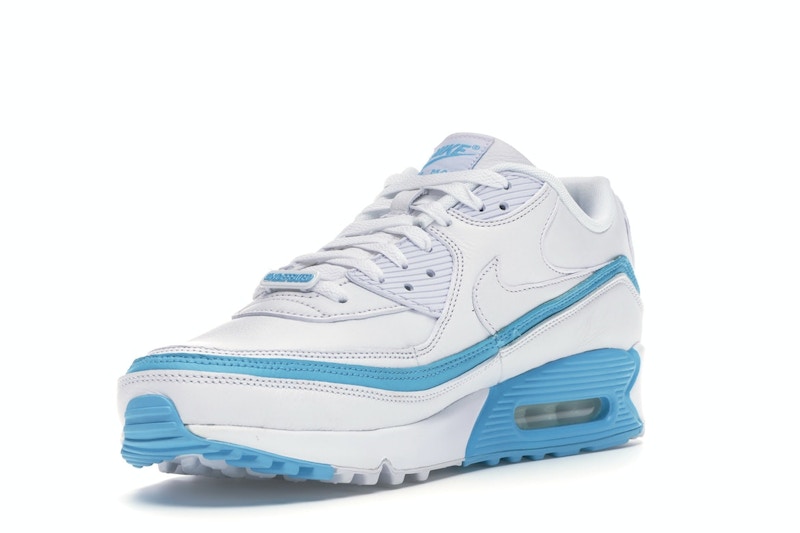 Nike Air Max 90 Undefeated White Blue Fury