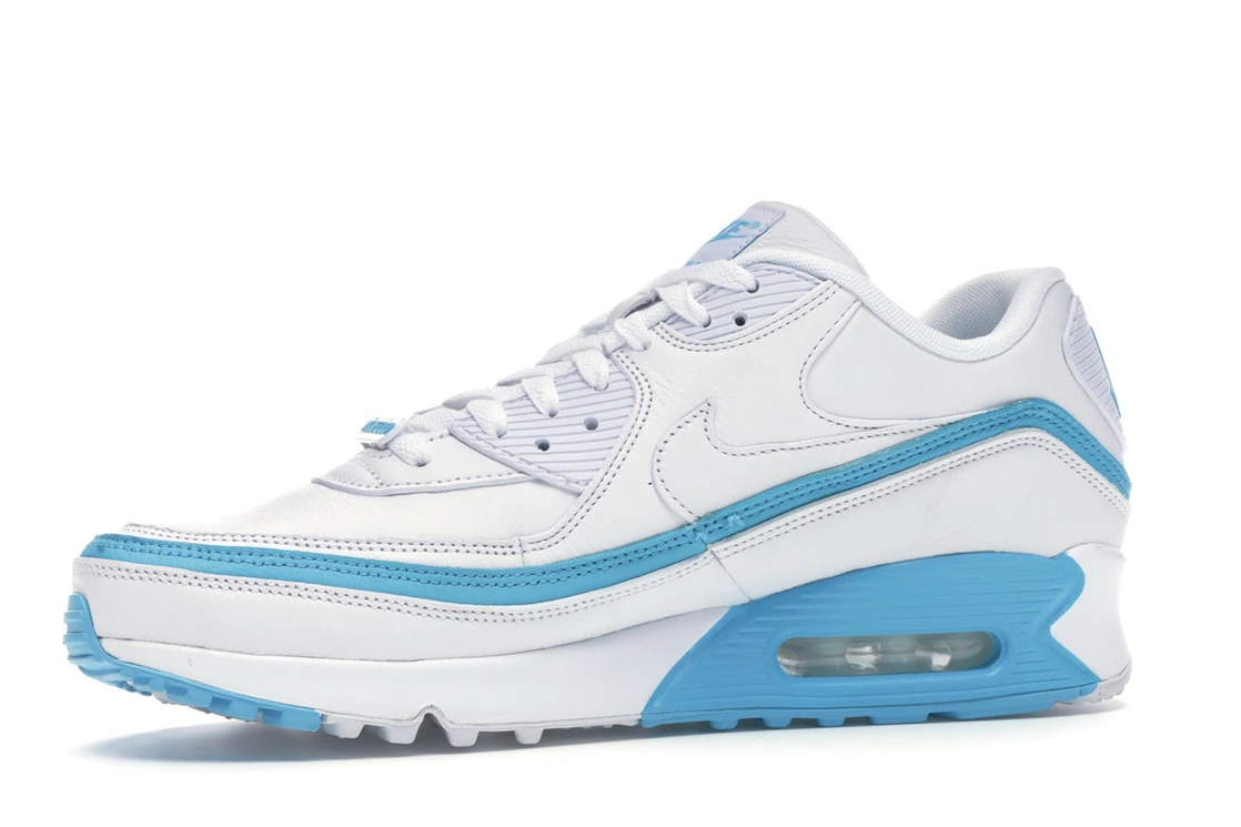 Nike Air Max 90 Undefeated White Blue Fury