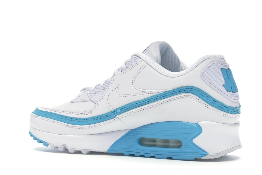 Nike Air Max 90 Undefeated White Blue Fury