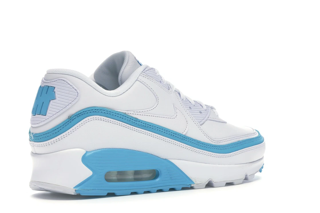 Nike Air Max 90 Undefeated White Blue Fury