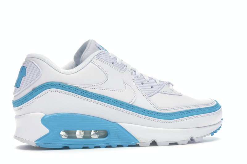 Nike Air Max 90 Undefeated White Blue Fury
