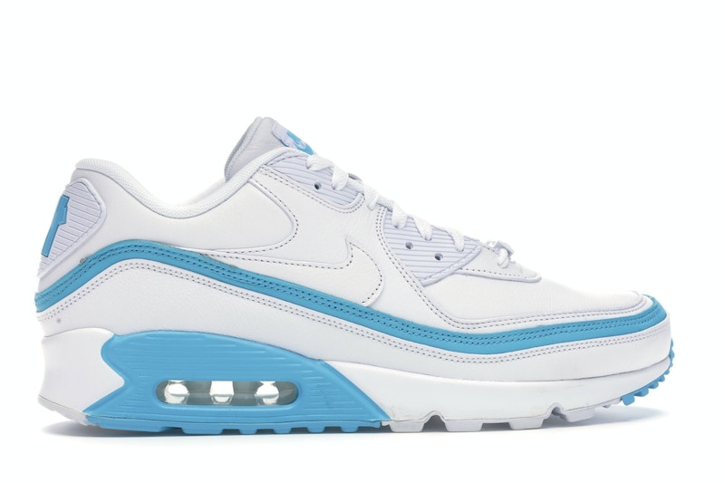 Nike Air Max 90 Undefeated White Blue Fury
