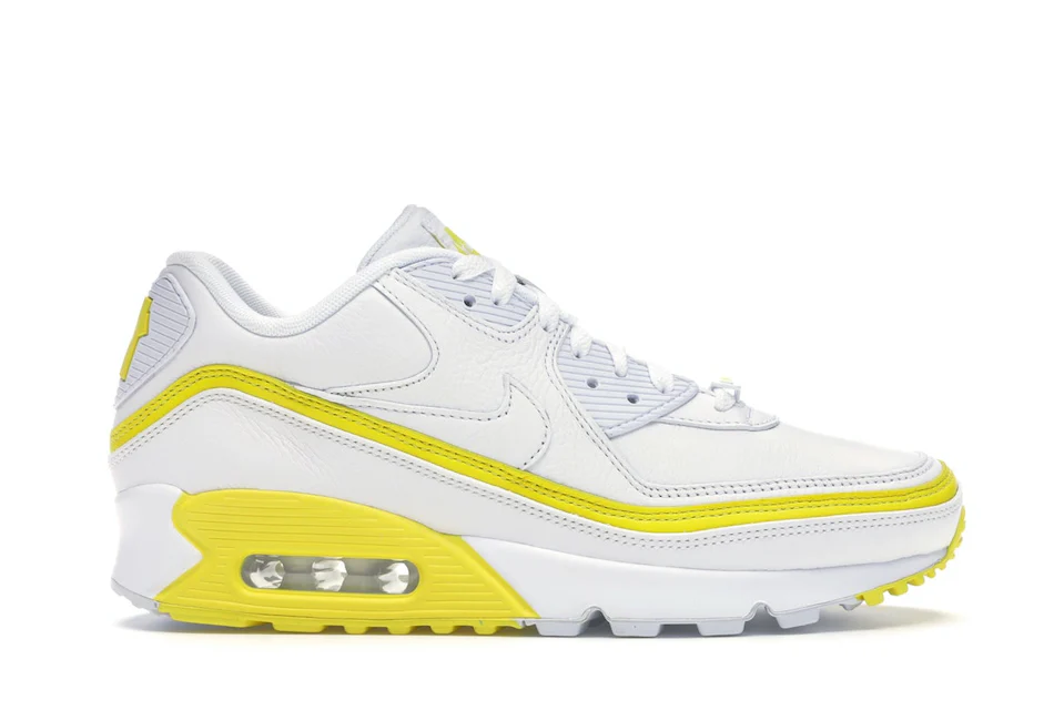 Nike Air Max 90 Undefeated White Optic Yellow 0