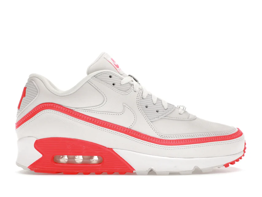 Nike Air Max 90 Undefeated White Solar Red 0