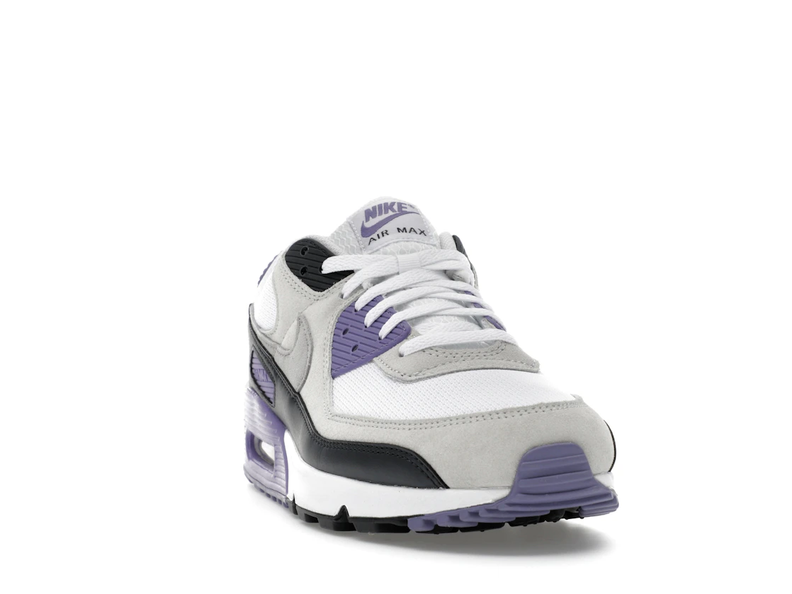 Nike Air Max 90 White Dusty Amethyst Photon Dust Light Smoke Grey