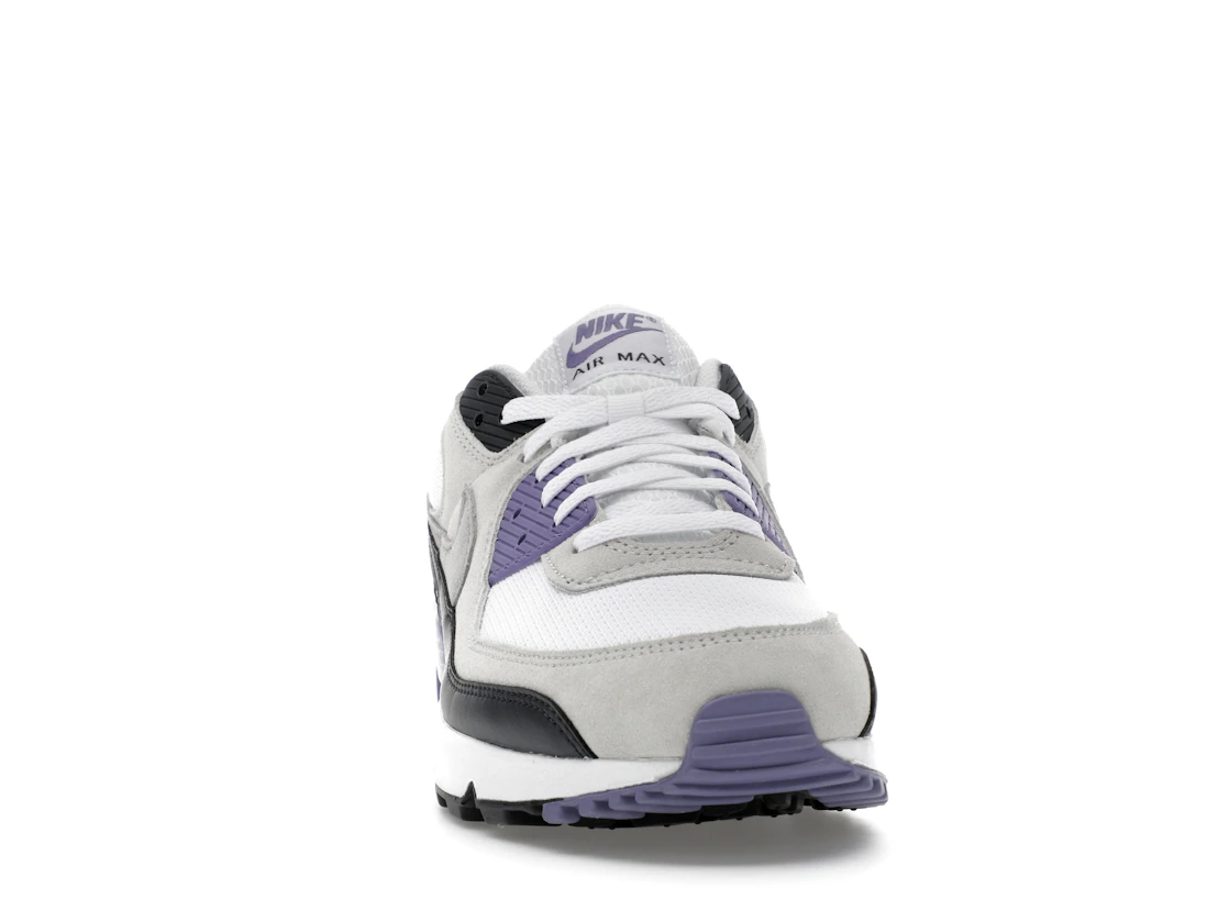 Nike Air Max 90 White Dusty Amethyst Photon Dust Light Smoke Grey
