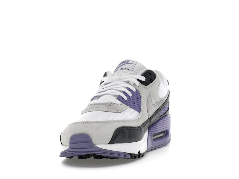 Nike Air Max 90 White Dusty Amethyst Photon Dust Light Smoke Grey
