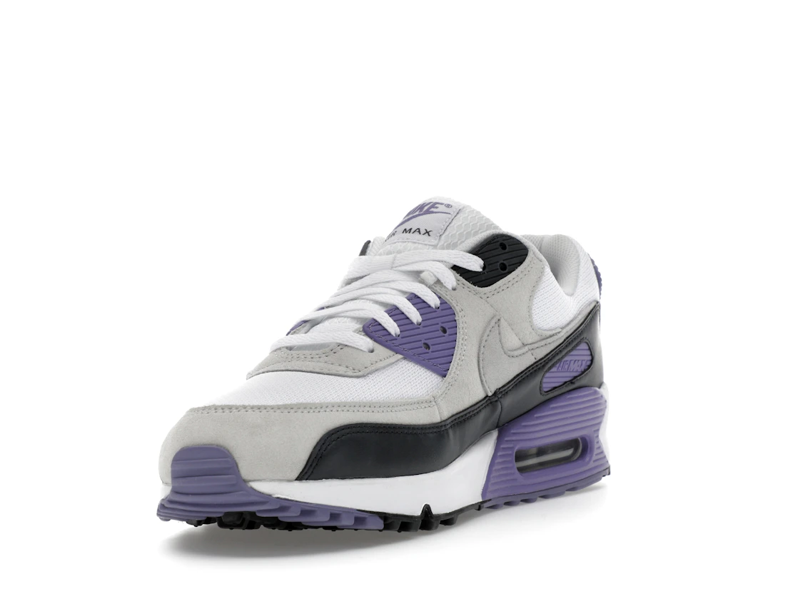 Nike Air Max 90 White Dusty Amethyst Photon Dust Light Smoke Grey