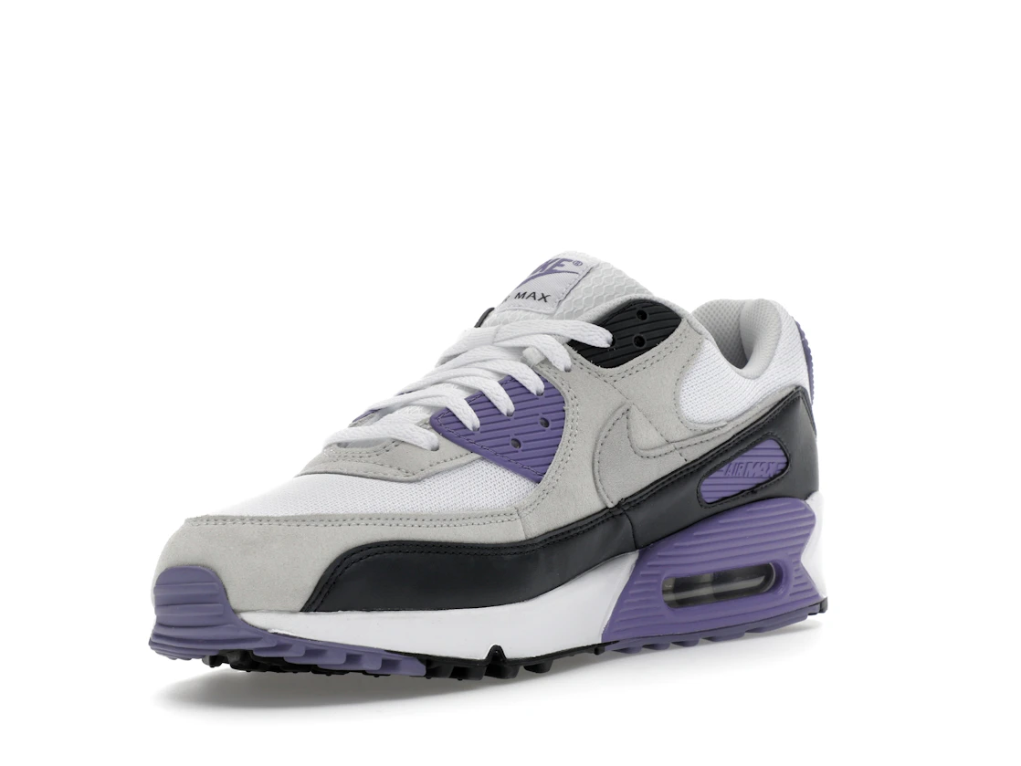 Nike Air Max 90 White Dusty Amethyst Photon Dust Light Smoke Grey