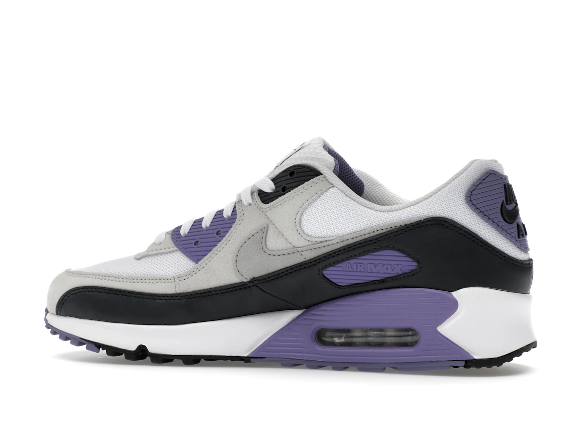 Nike Air Max 90 White Dusty Amethyst Photon Dust Light Smoke Grey