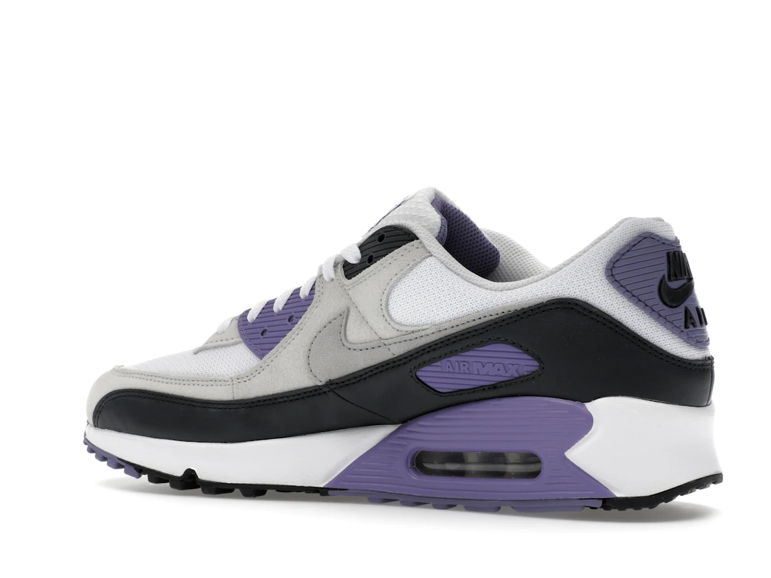 Nike Air Max 90 White Dusty Amethyst Photon Dust Light Smoke Grey