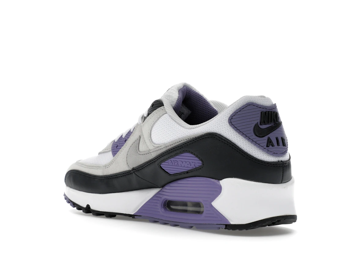 Nike Air Max 90 White Dusty Amethyst Photon Dust Light Smoke Grey