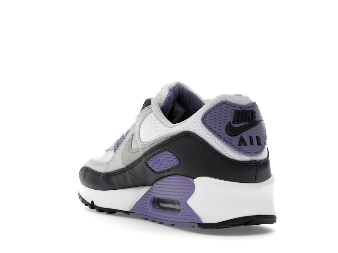 Nike Air Max 90 White Dusty Amethyst Photon Dust Light Smoke Grey