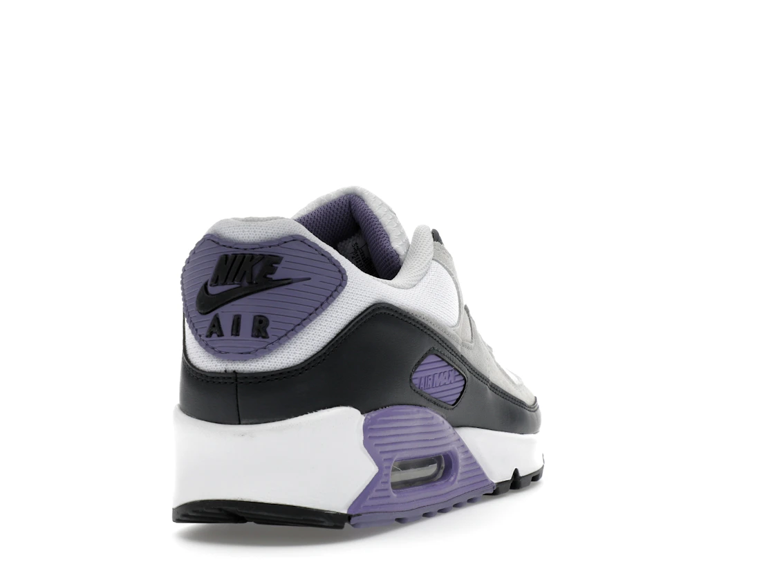 Nike Air Max 90 White Dusty Amethyst Photon Dust Light Smoke Grey