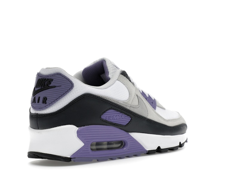 Nike Air Max 90 White Dusty Amethyst Photon Dust Light Smoke Grey