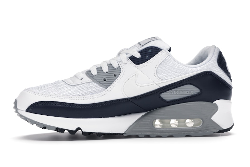 Nike air max 90 white grey clearance