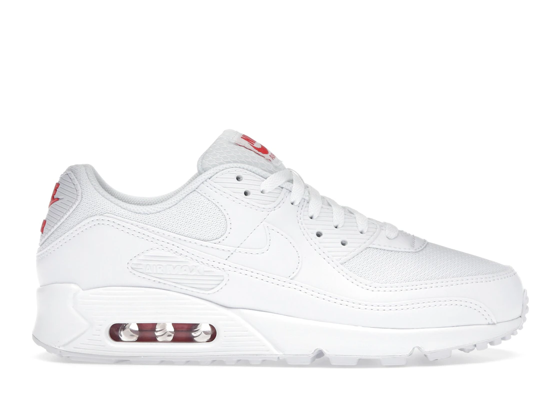 Nike Air Max 90 White Light Crimson