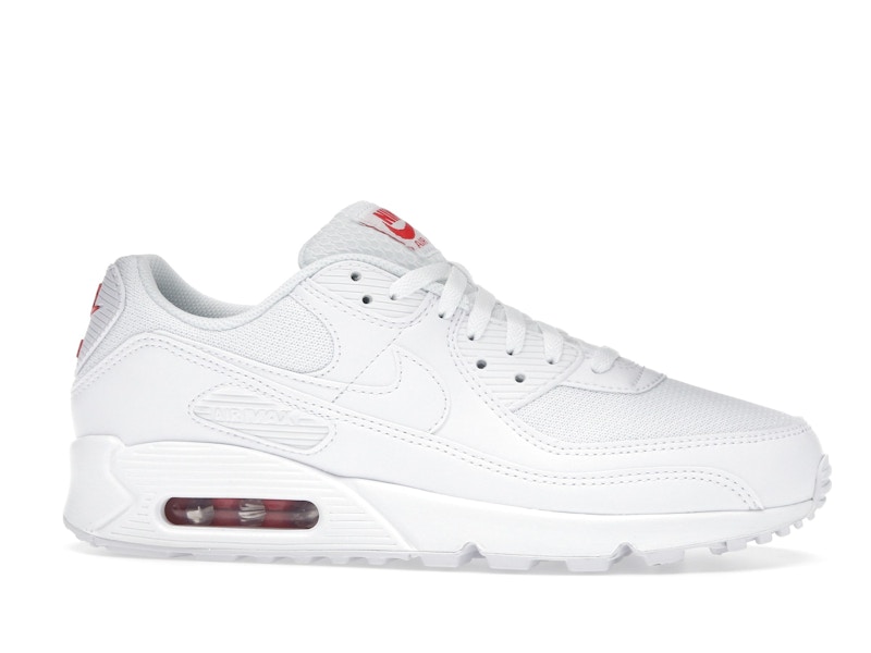 Nike Air Max 90 White Light Crimson