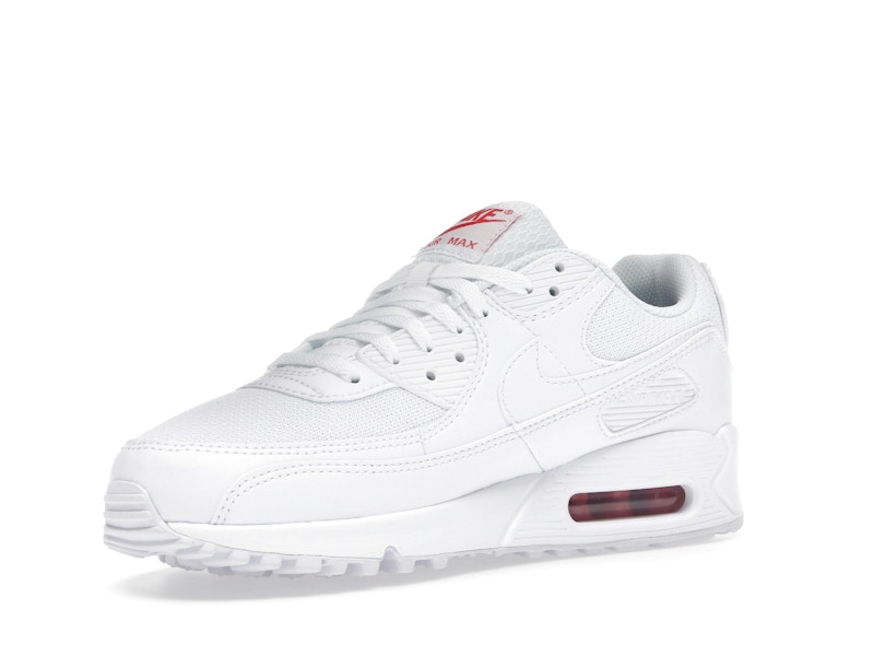 Nike Air Max 90 White Light Crimson