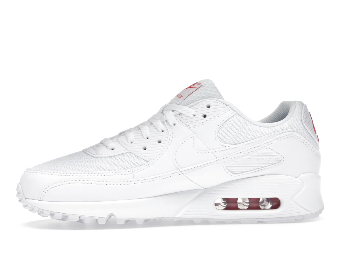 Nike Air Max 90 White Light Crimson