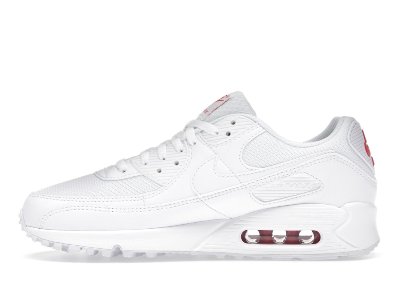Nike Air Max 90 White Light Crimson