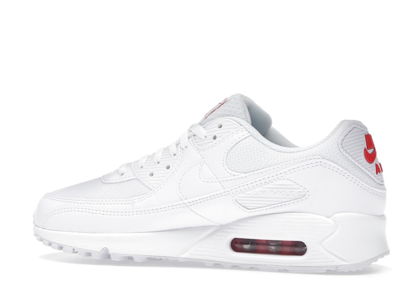 Nike Air Max 90 White Light Crimson