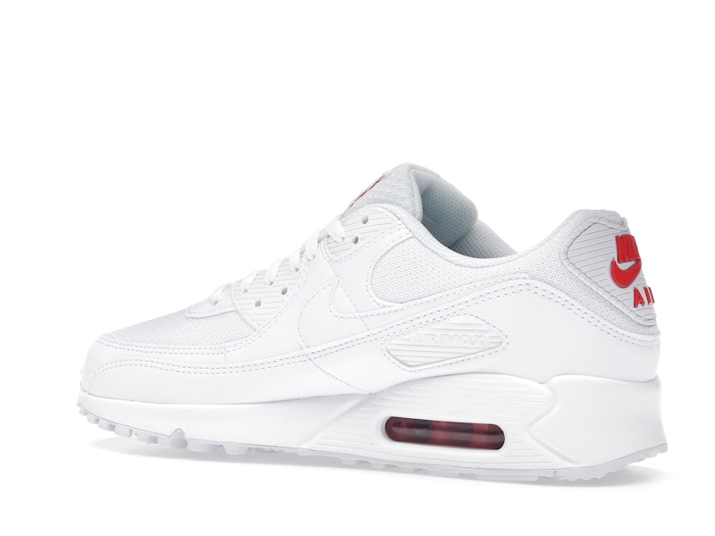 Nike Air Max 90 White Light Crimson