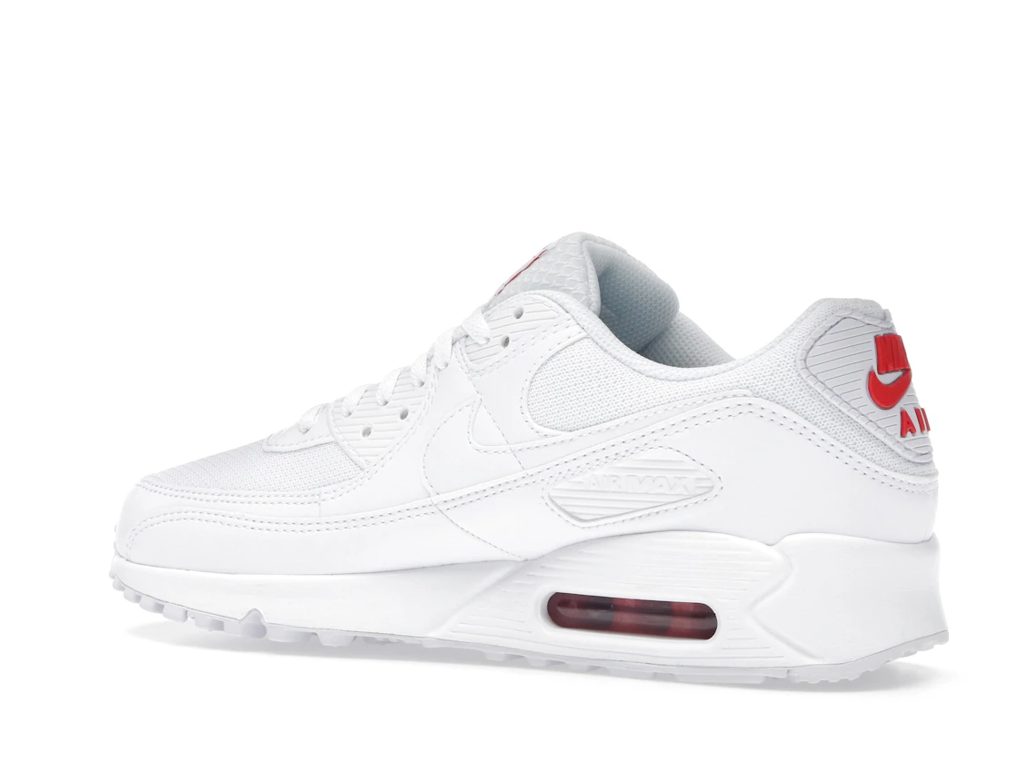 Nike Air Max 90 White Light Crimson