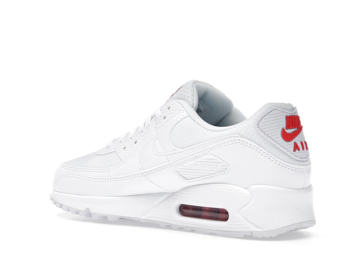 Nike Air Max 90 White Light Crimson
