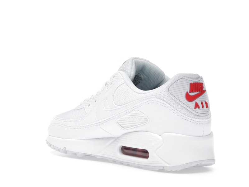 Nike Air Max 90 White Light Crimson