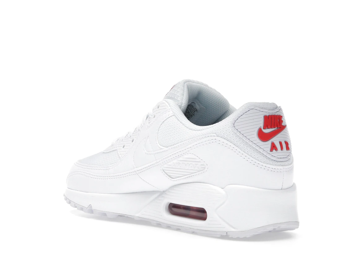 Nike Air Max 90 White Light Crimson