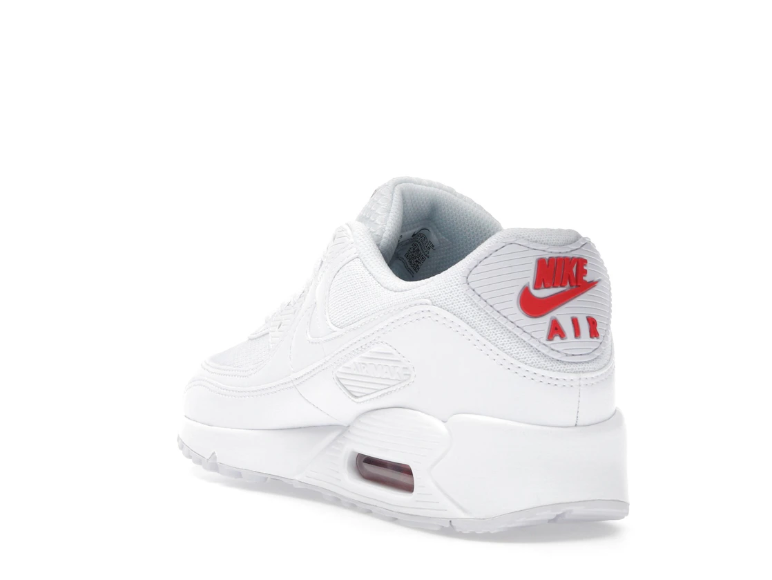Nike Air Max 90 White Light Crimson