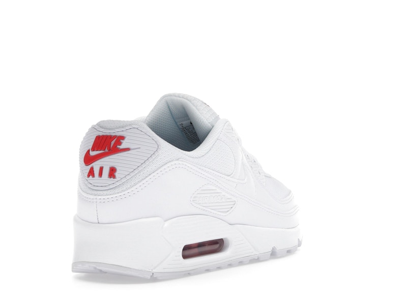 Nike Air Max 90 White Light Crimson