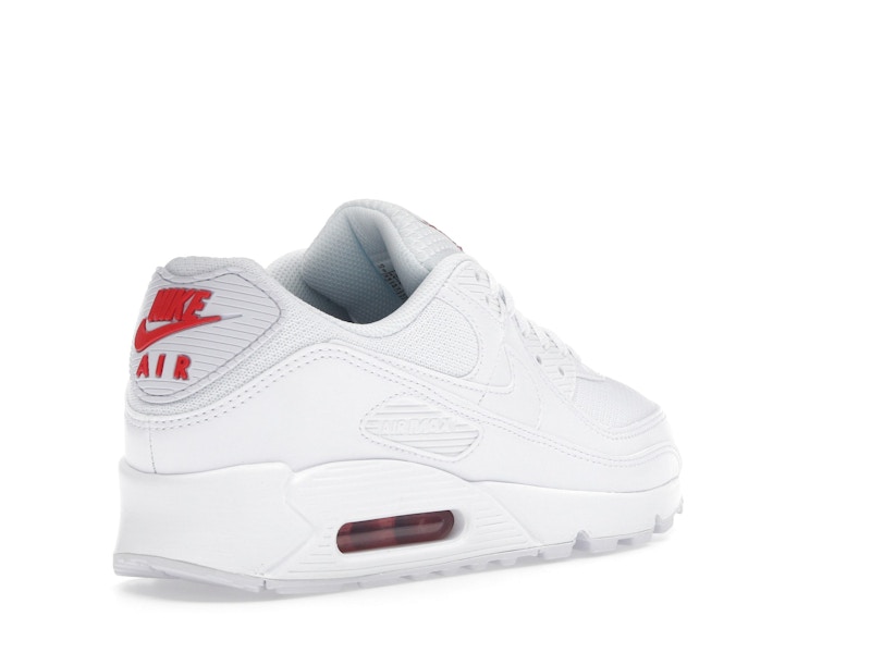 Nike Air Max 90 White Light Crimson