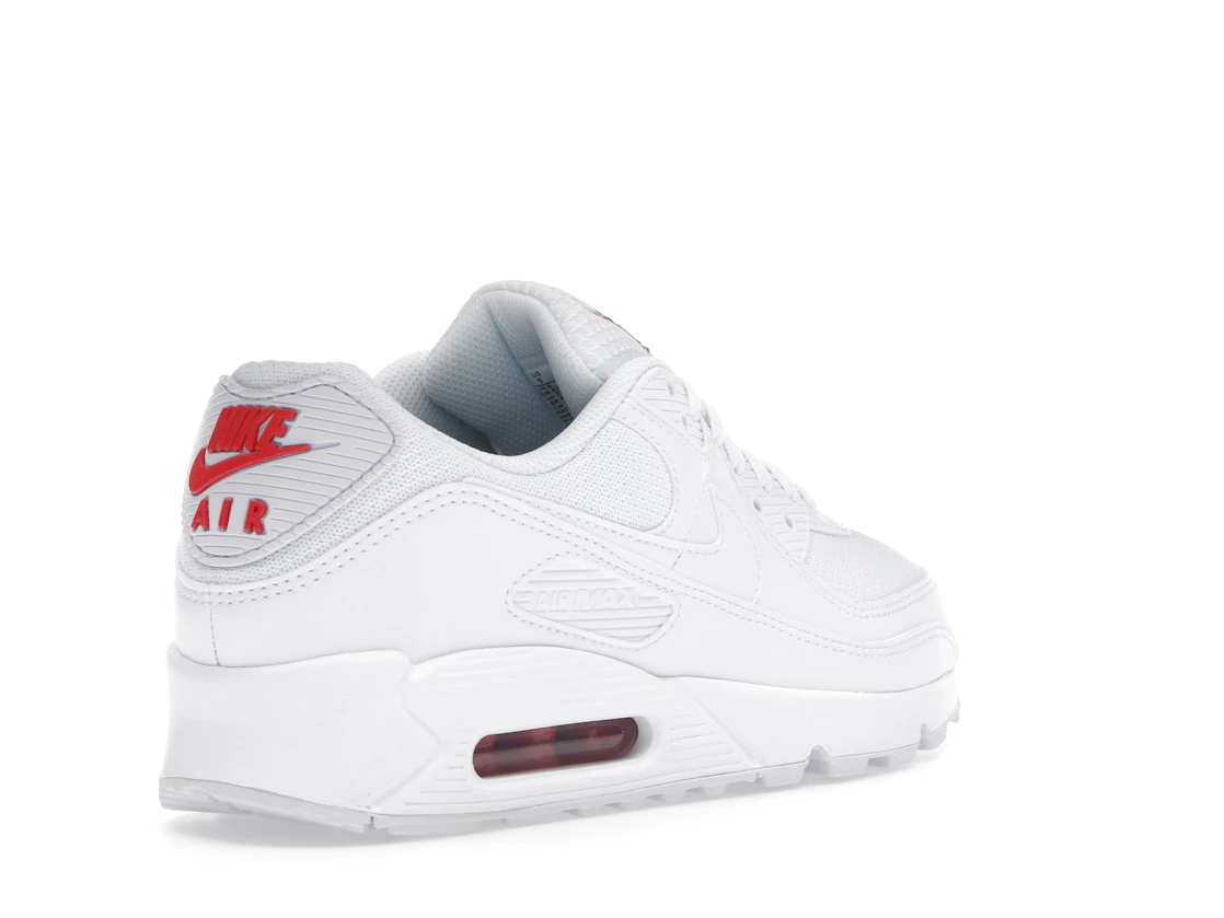 Nike Air Max 90 White Light Crimson